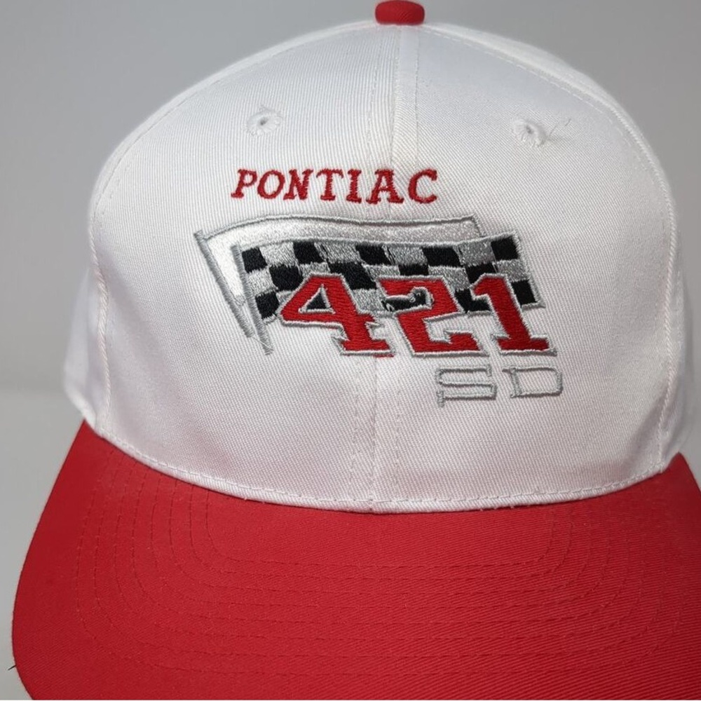 White and Red Baseball Cap